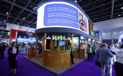 Brasil projeta US$ 950 milhões em negócios na Gulfood 2026; ApexBrasil coordena participação de 97 empresas nacionais