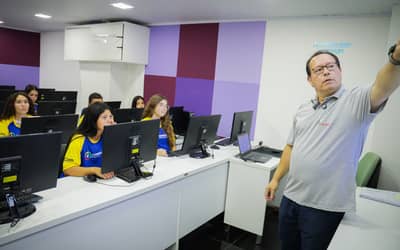Em 2025, Programa Computadores para Inclusão cria mais 32 novos laboratórios de informática no PA