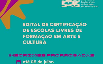 Ministério da Cultura Lança Edital para Certificação de Escolas Livres de Formação em Arte e Cultura (até 5 de julho de 2026)