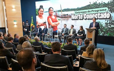 Mais de 6 milhões de moradores da Amazônia já têm acesso à internet de alta velocidade com o Programa Norte Conectado (a partir de 2023)
