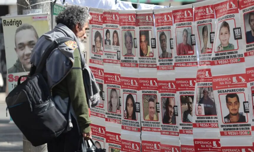 Desaparecimentos em 2025: Brasil registra 84.269 casos, com aumento de 3,6% em relação a 2024 (ano passado)